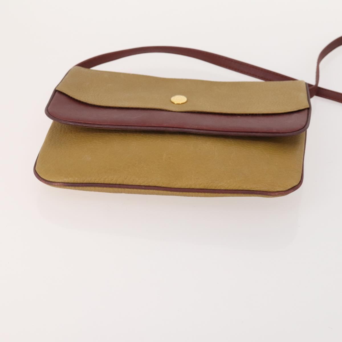 VALENTINO Givenchy Cartier Bvlgari Bag Leather 4 Set Black Beige Auth 174583