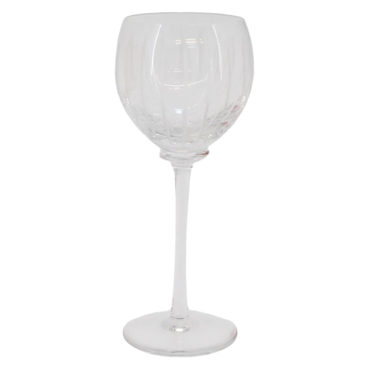 HERMES Fanfare Pair Of Wine Glasses Glass Clear Auth 174699M