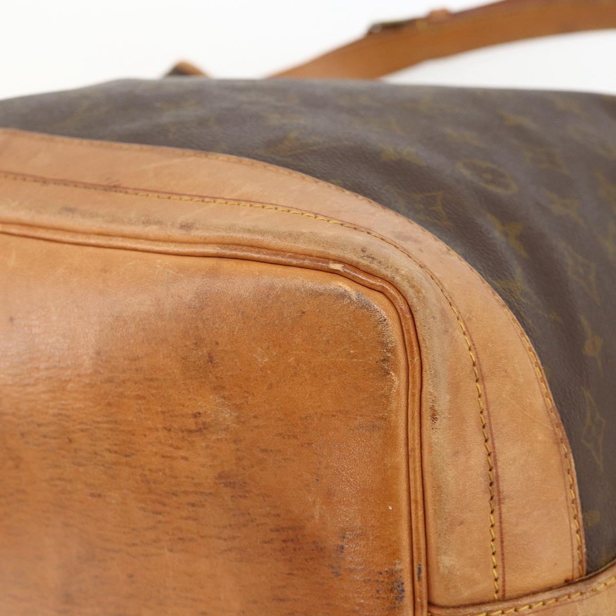 LOUIS VUITTON Monogram Noe Shoulder Bag Vintage M42224 LV Auth 174719