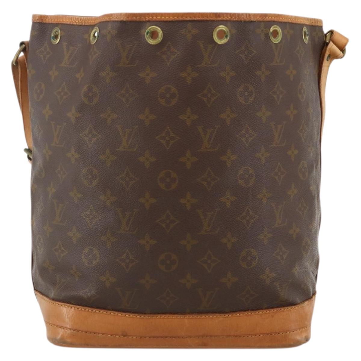 LOUIS VUITTON Monogram Noe Shoulder Bag Vintage M42224 LV Auth 174719
