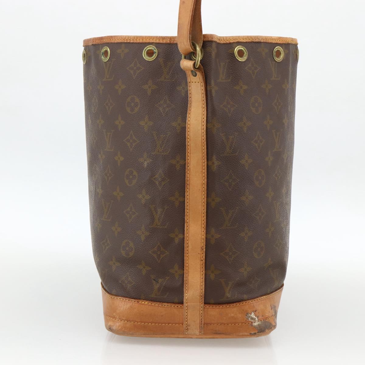 LOUIS VUITTON Monogram Noe Shoulder Bag Vintage M42224 LV Auth 174719