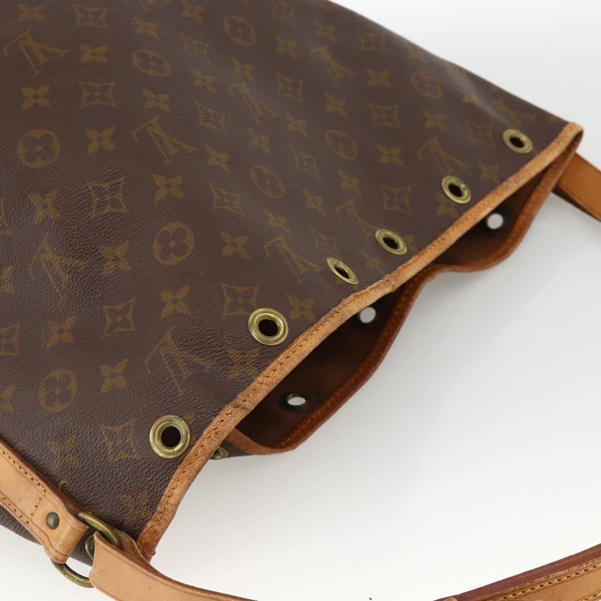 LOUIS VUITTON Monogram Noe Shoulder Bag Vintage M42224 LV Auth 174719