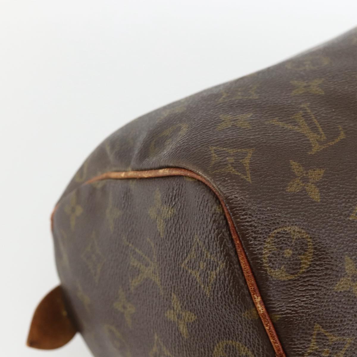 LOUIS VUITTON Monogram Speedy 25 Hand Bag M41528 LV Auth 174726