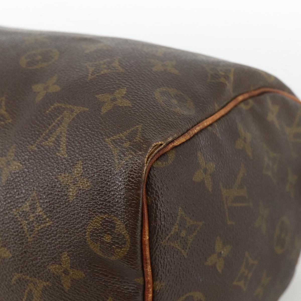 LOUIS VUITTON Monogram Speedy 25 Hand Bag M41528 LV Auth 174726