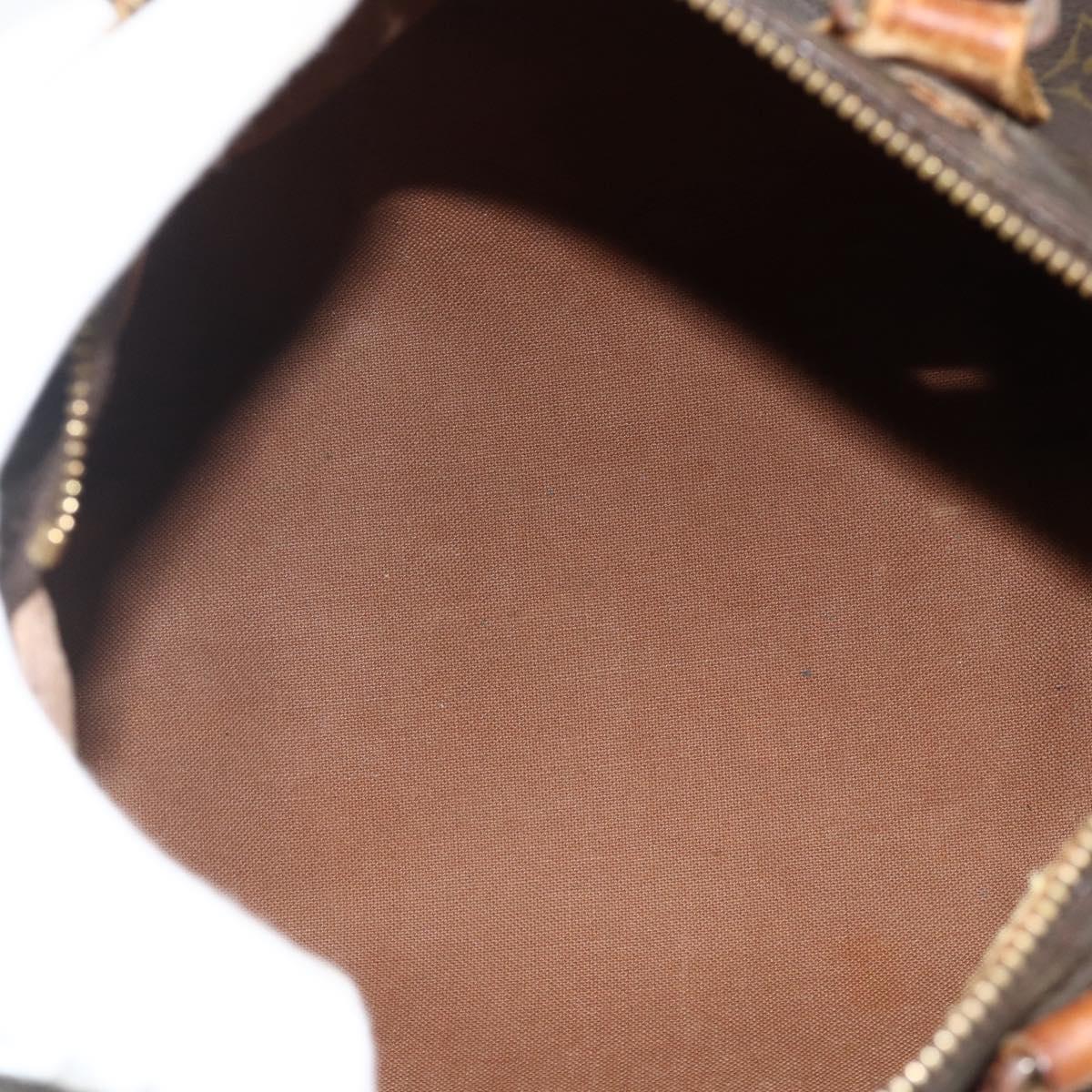 LOUIS VUITTON Monogram Speedy 25 Hand Bag M41528 LV Auth 174726