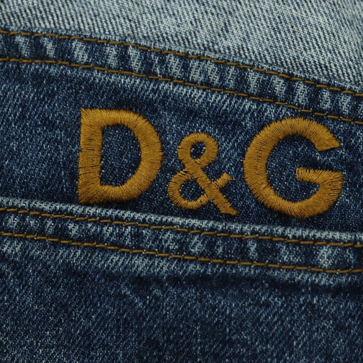 DOLCE&GABBANA Pants Denim Blue Auth 174762A