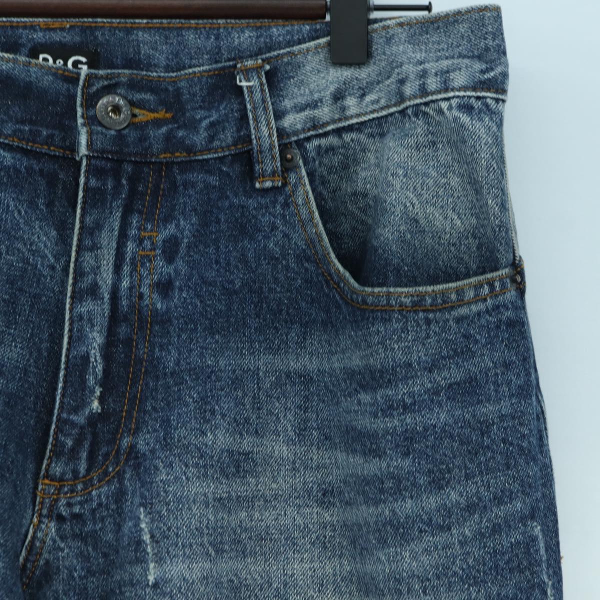 DOLCE&GABBANA Pants Denim Blue Auth 174762A
