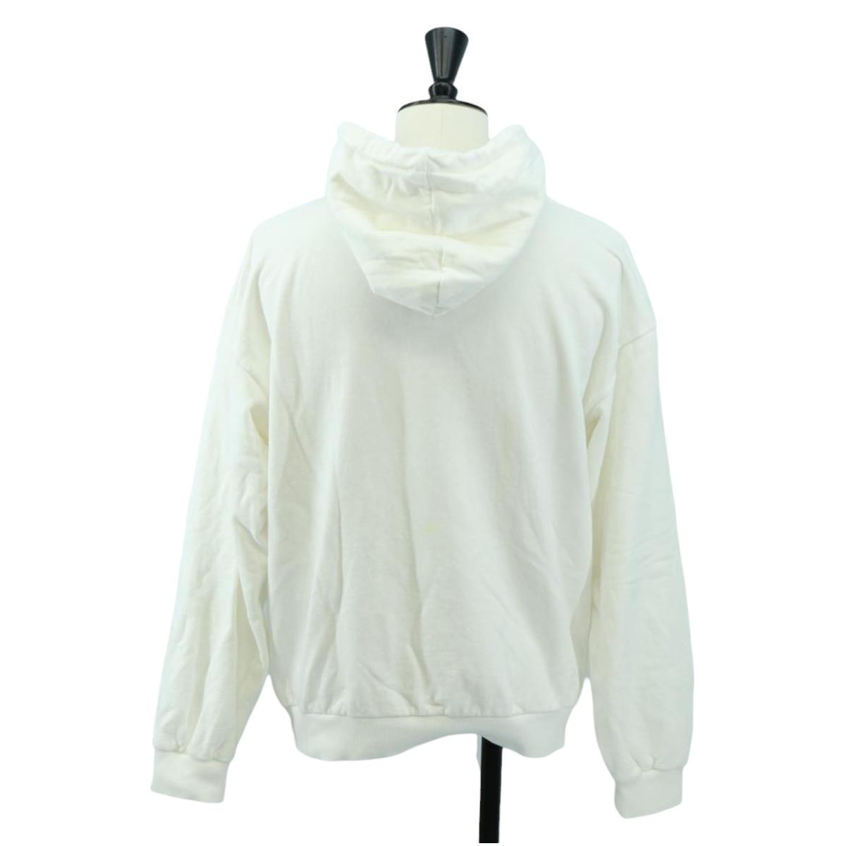 CELINE Hoody Cotton M White Auth 174768A