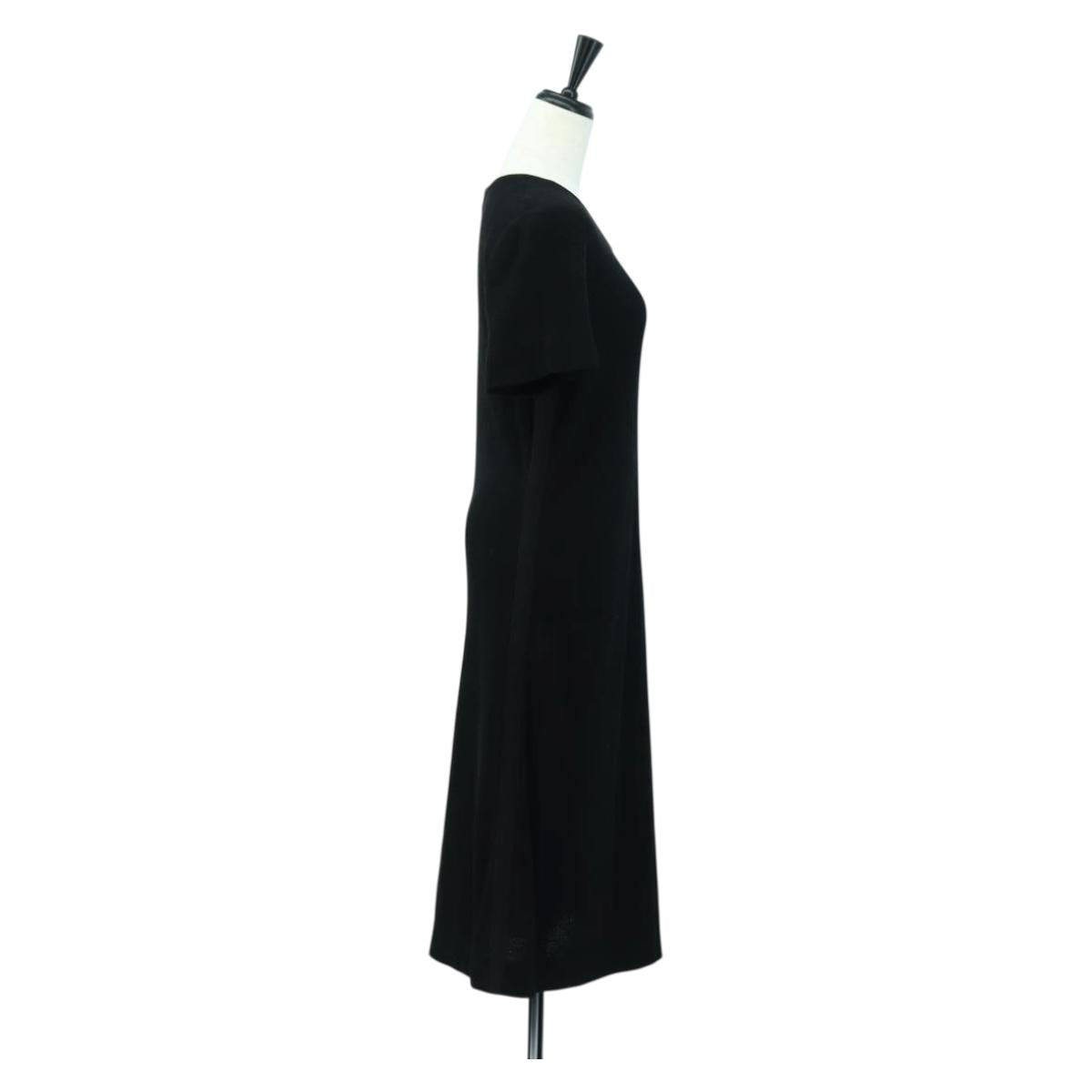 Salvatore Ferragamo One Piece Cotton M Black Auth 174769A