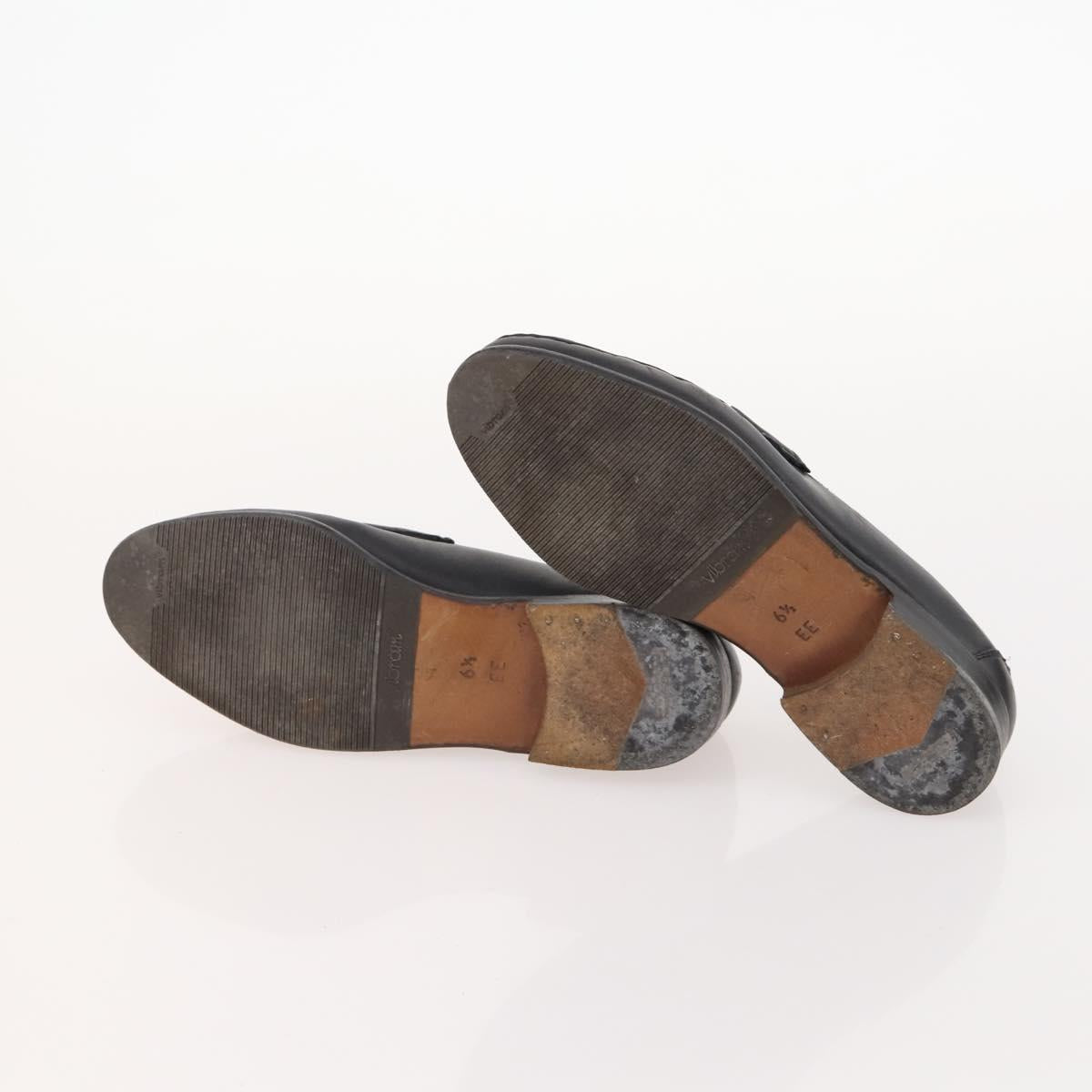 Salvatore Ferragamo Shoes Suede Leather 6 Set Brown Navy black Auth 174774