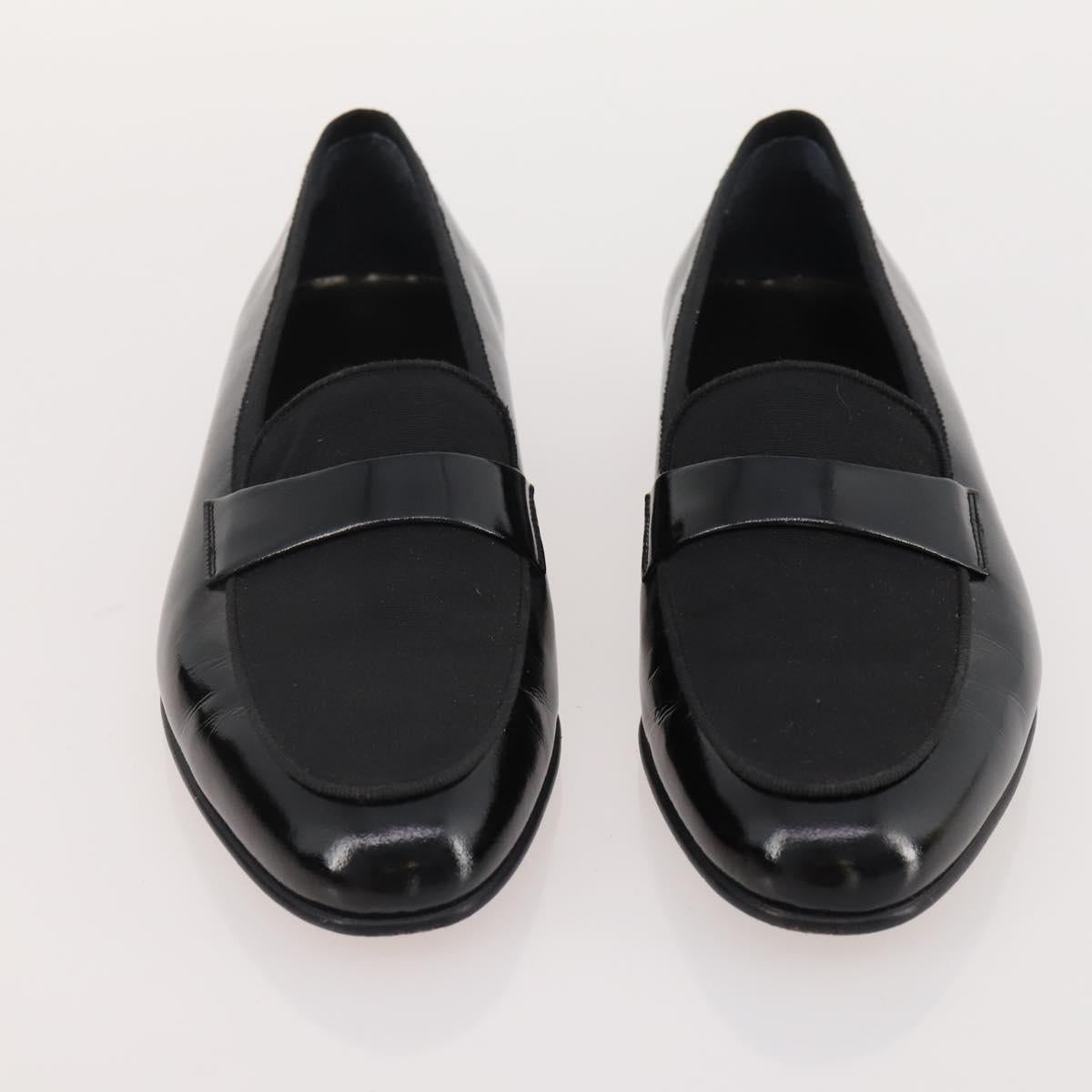 Salvatore Ferragamo Shoes Suede Leather 6 Set Brown Navy black Auth 174774