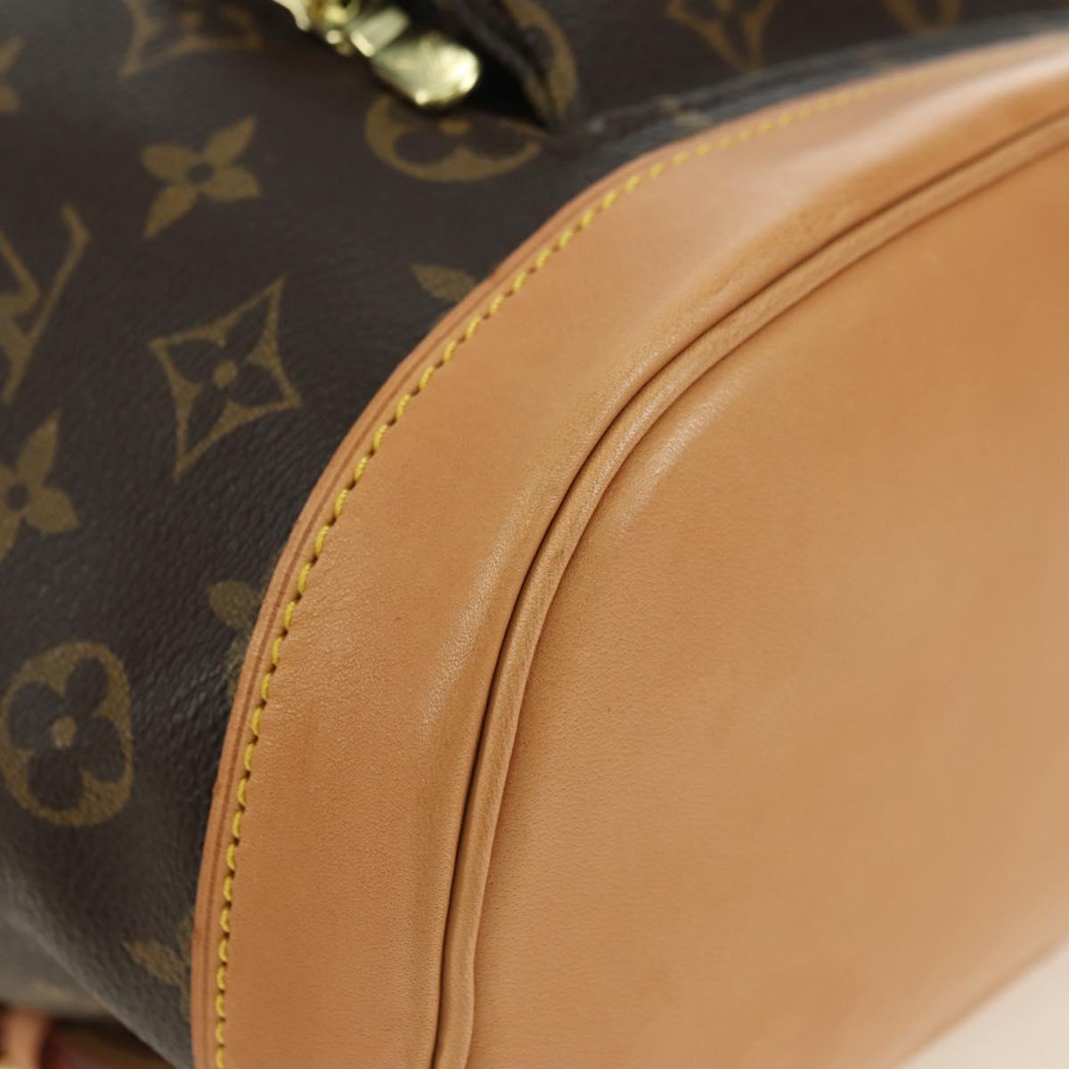 LOUIS VUITTON Monogram Montsouris MM Backpack M51136 LV Auth 174781SAV
