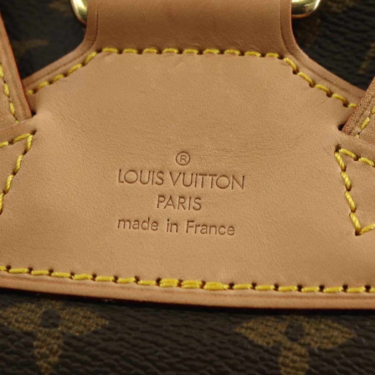 LOUIS VUITTON Monogram Montsouris MM Backpack M51136 LV Auth 174781SAV