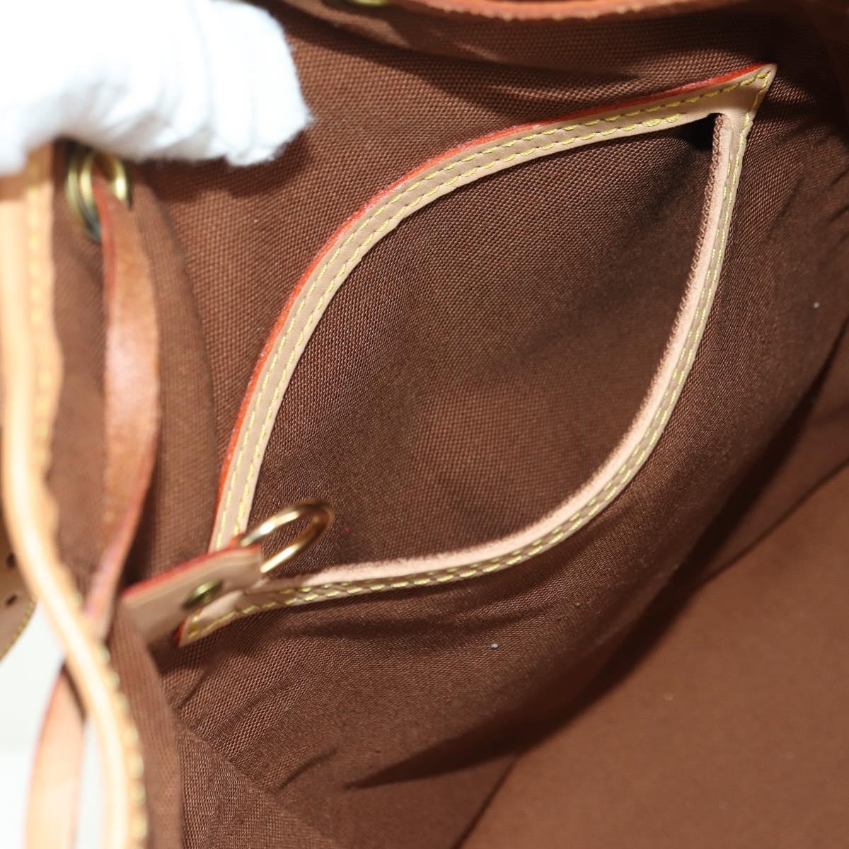 LOUIS VUITTON Monogram Montsouris MM Backpack M51136 LV Auth 174781SAV