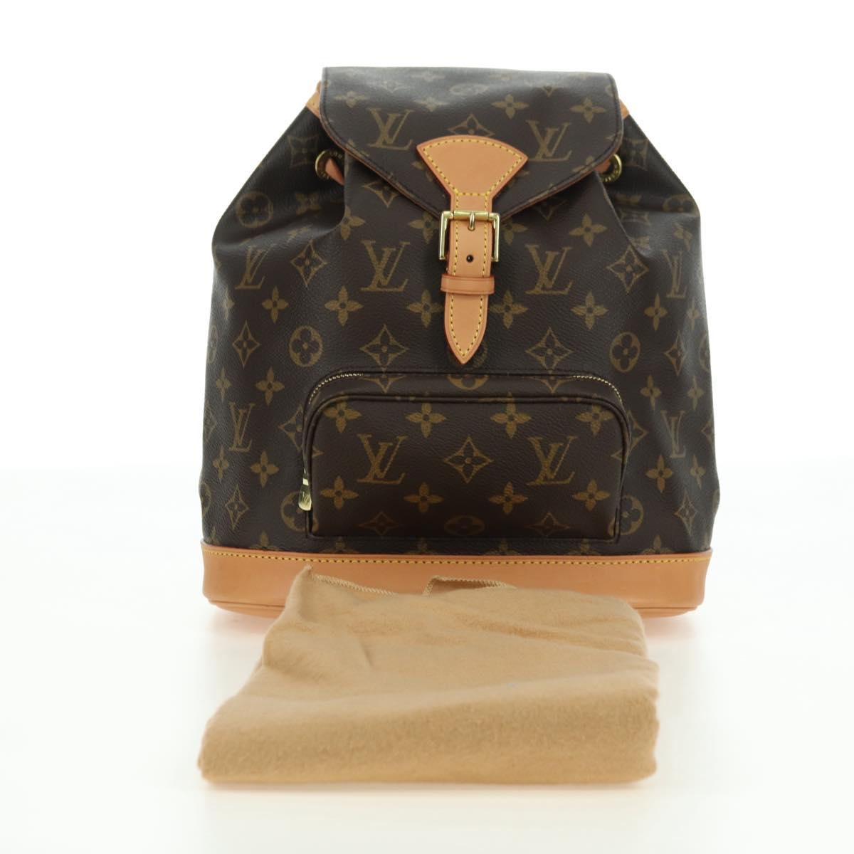 LOUIS VUITTON Monogram Montsouris MM Backpack M51136 LV Auth 174781SAV