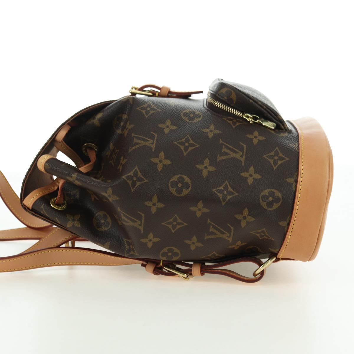 LOUIS VUITTON Monogram Montsouris MM Backpack M51136 LV Auth 174781SAV