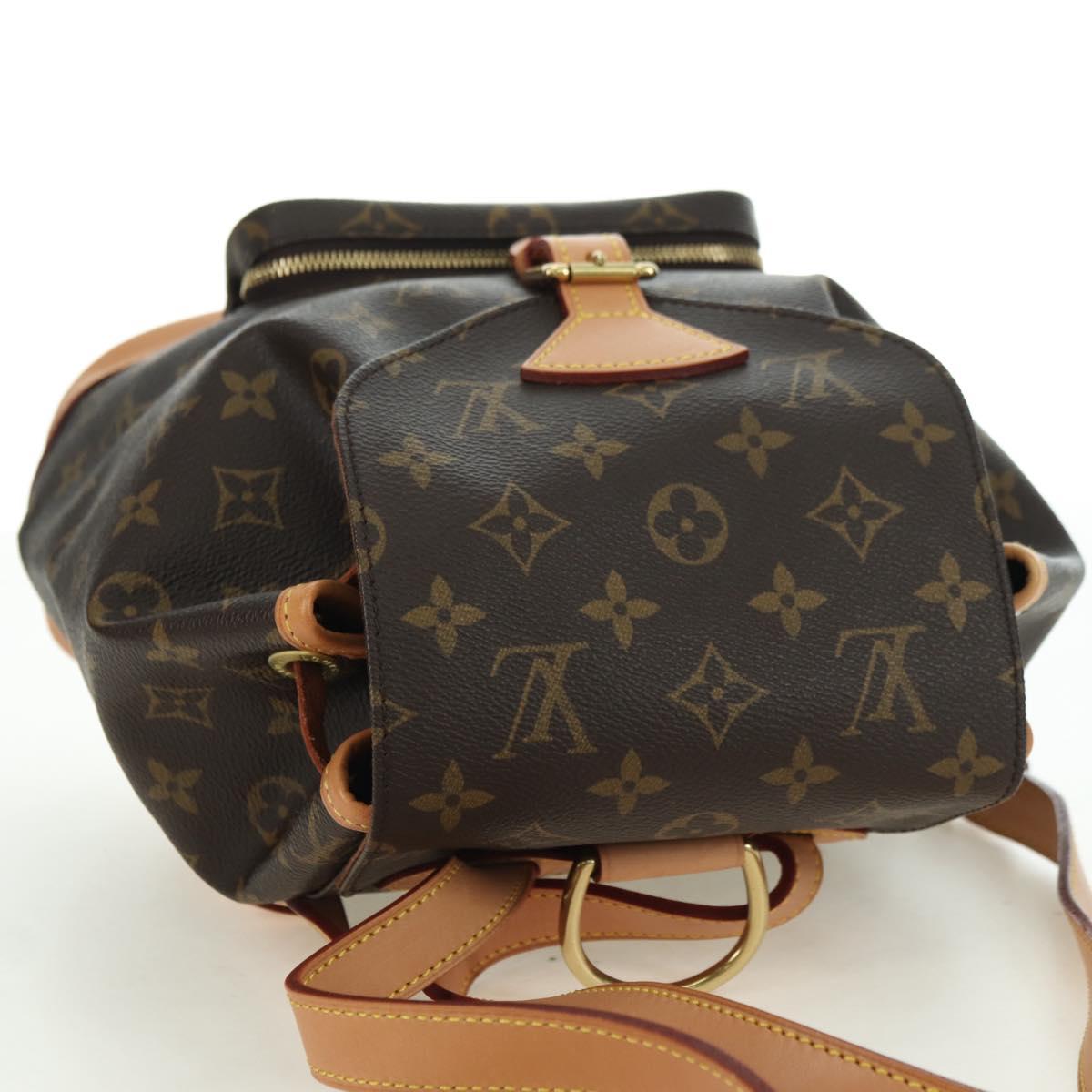 LOUIS VUITTON Monogram Montsouris MM Backpack M51136 LV Auth 174781SAV