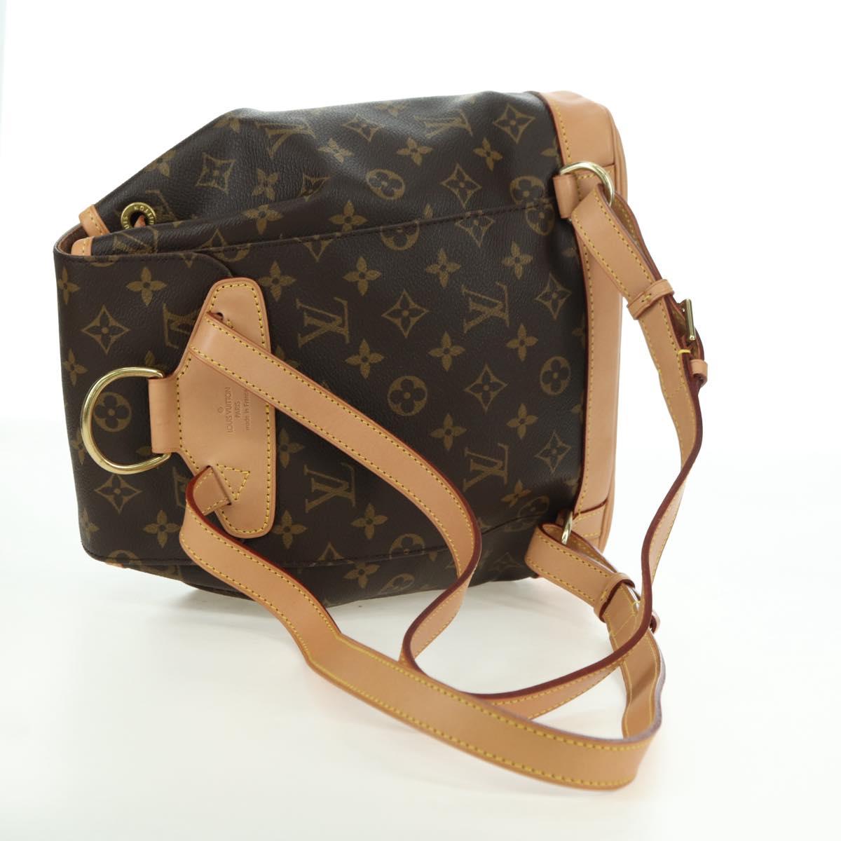 LOUIS VUITTON Monogram Montsouris MM Backpack M51136 LV Auth 174781SAV