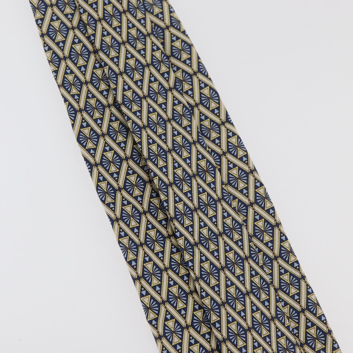HERMES Necktie Silk Blue Auth 174891A