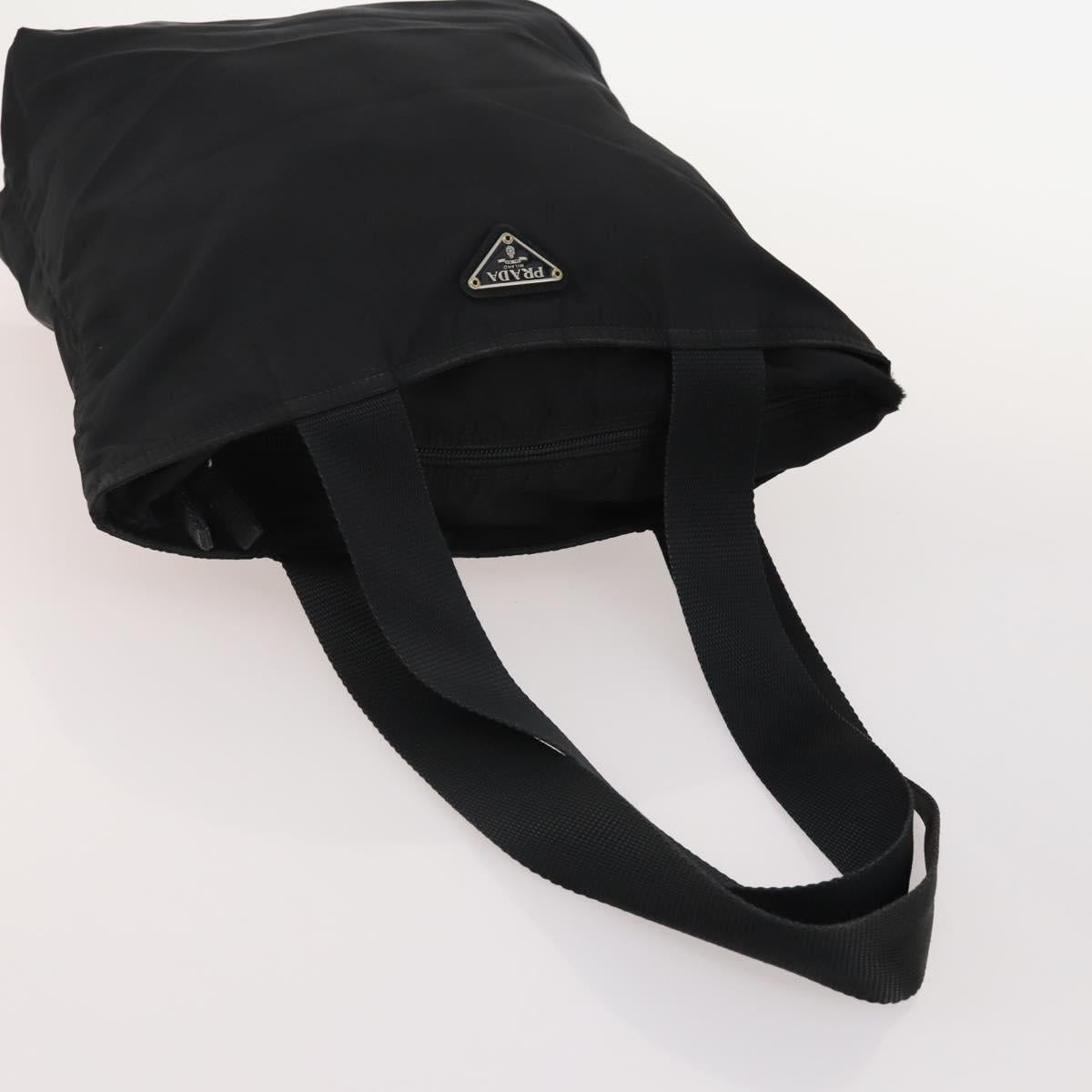 PRADA Hand Bag Nylon 5 Set Black Auth 174961