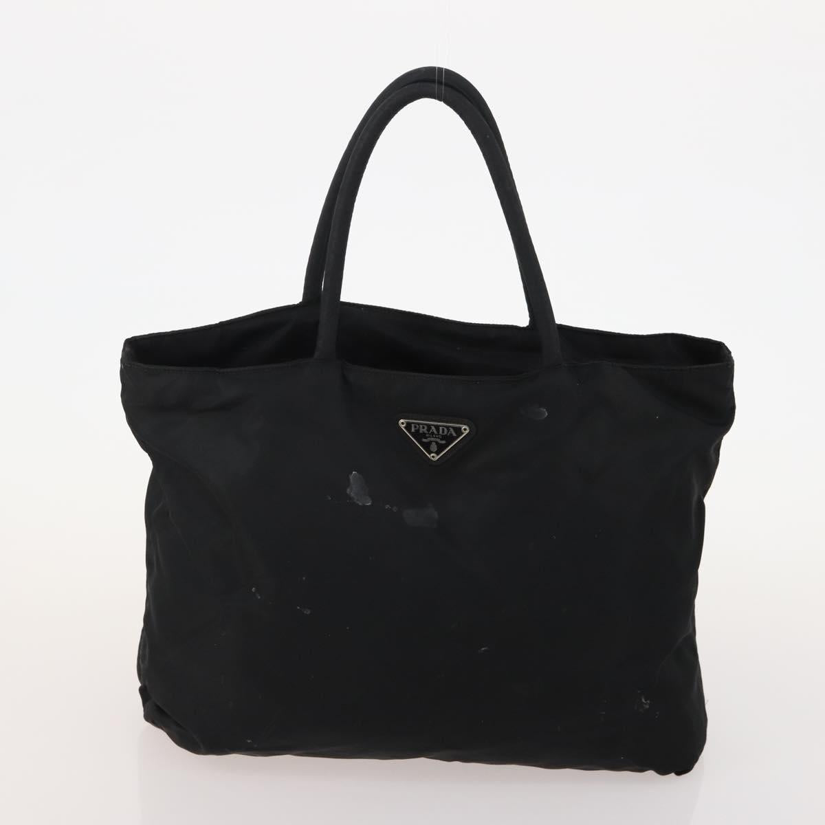 PRADA Hand Bag Nylon 5 Set Black Auth 174961
