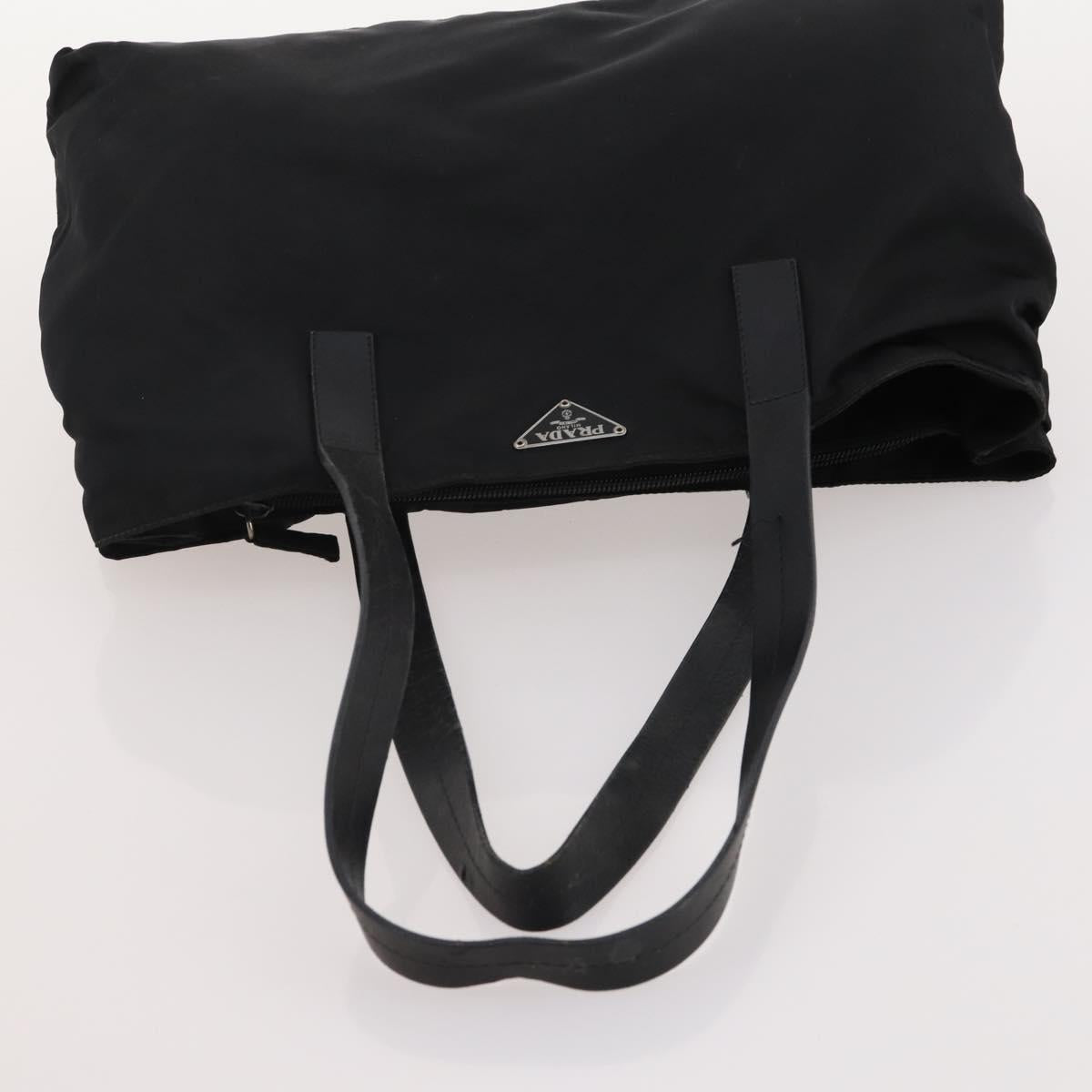 PRADA Hand Bag Nylon 5 Set Black Auth 174961