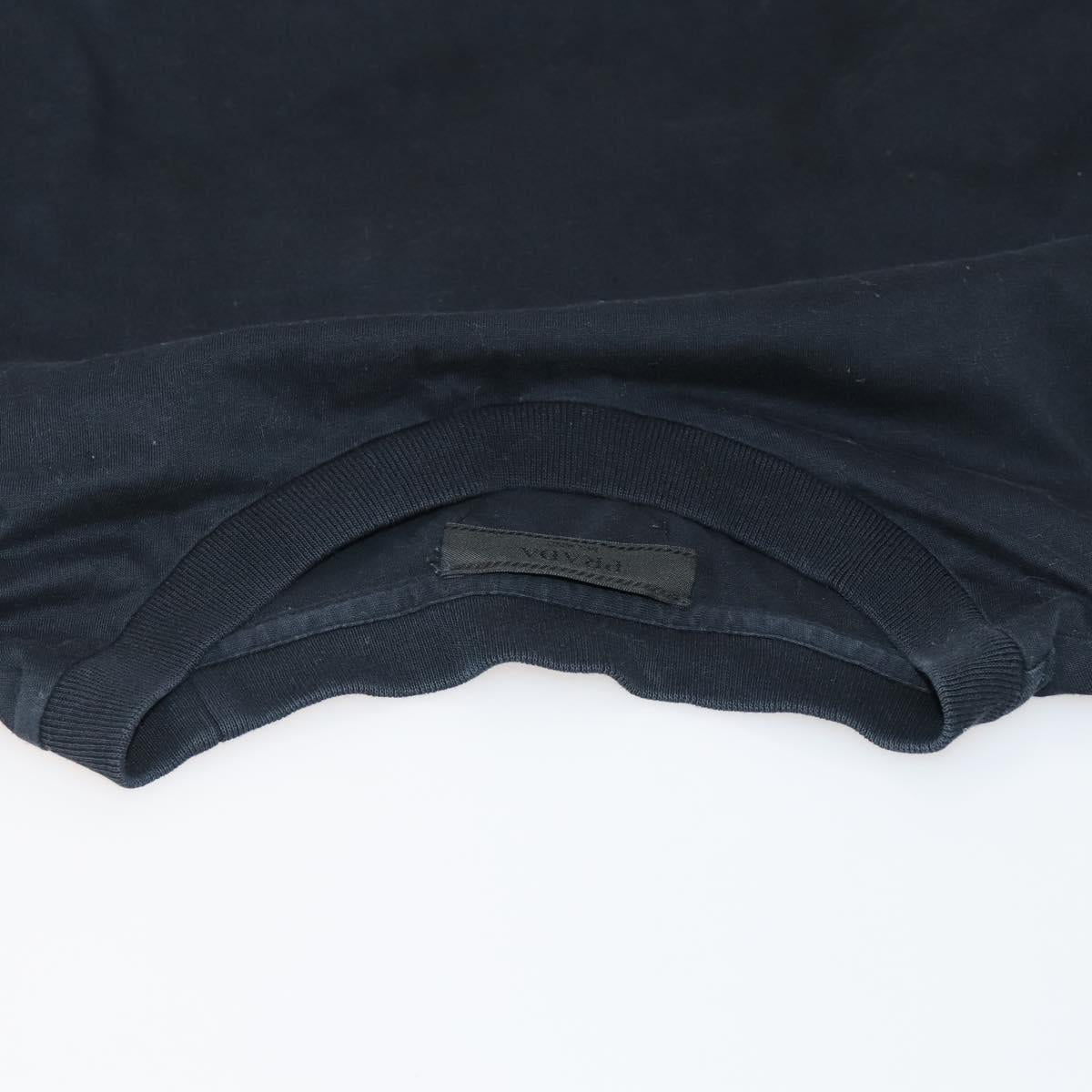 PRADA Hermes Shirt Cotton 3 Set Black Beige Auth 174992