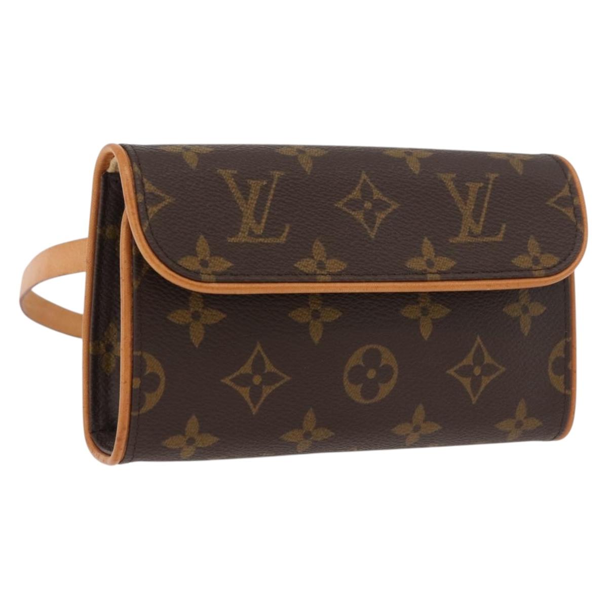 LOUIS VUITTON Monogram Pochette Florentine Waist bag M51855 LV Auth 175033A
