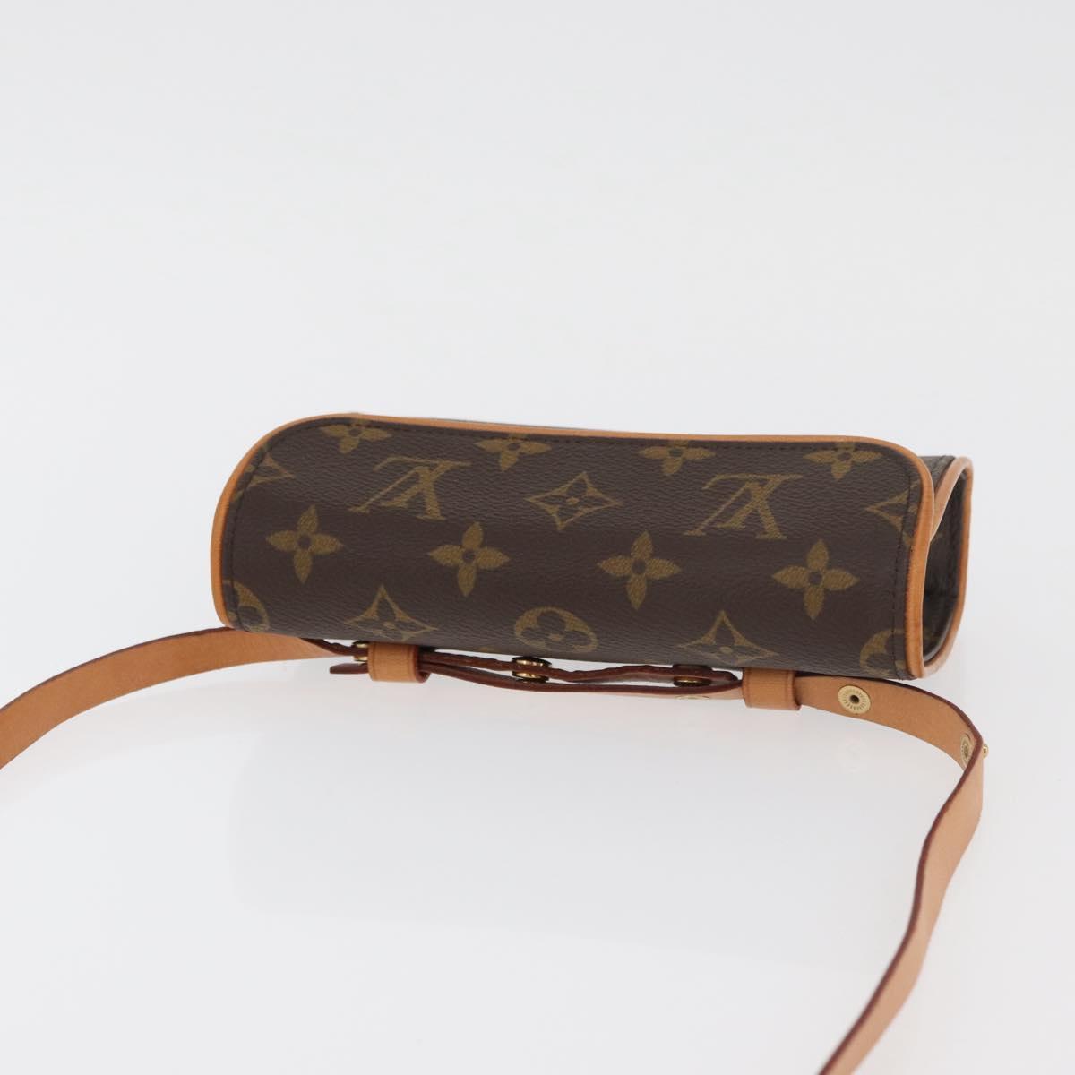 LOUIS VUITTON Monogram Pochette Florentine Waist bag M51855 LV Auth 175033A