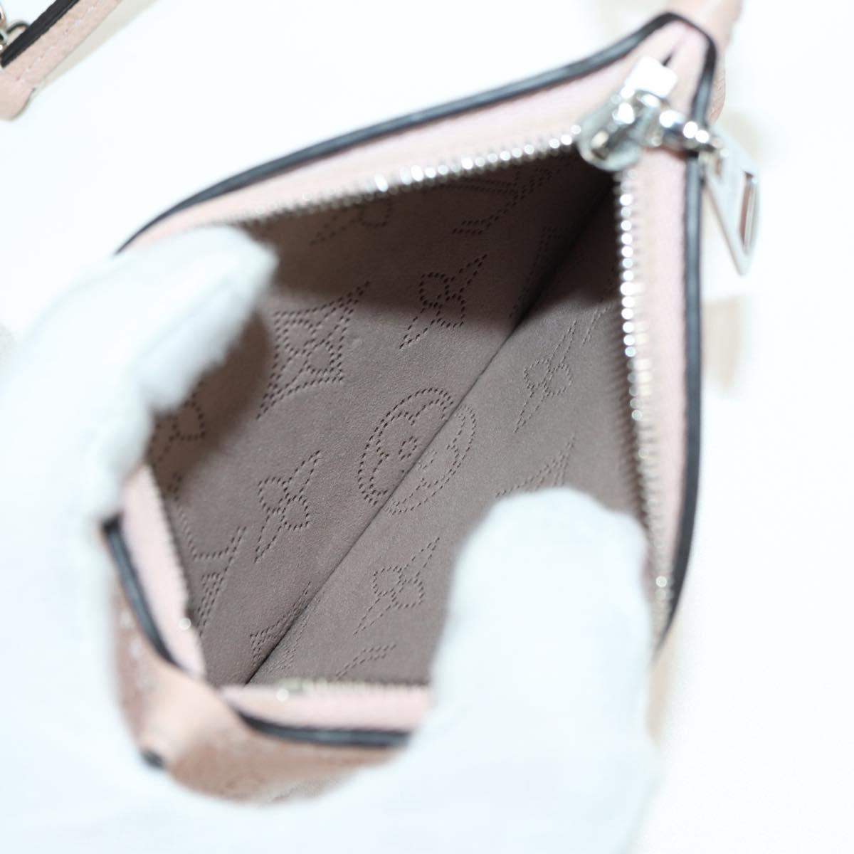 LOUIS VUITTON Mahina Blossom PM Hand Bag Jasmine Pink M23196 LV Auth 175037