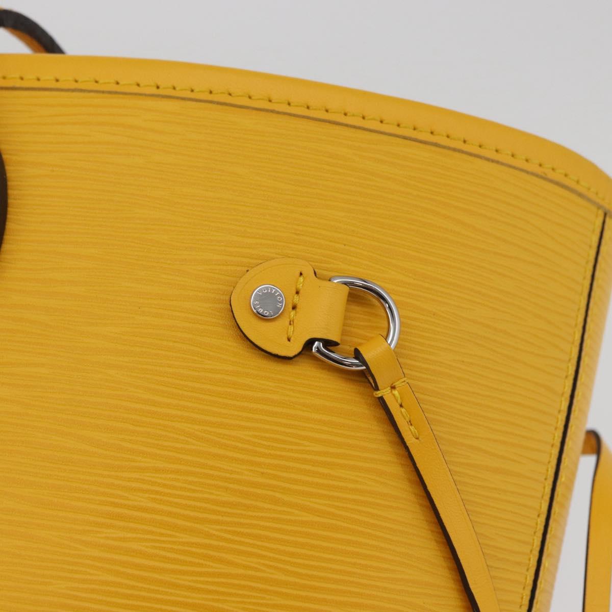 LOUIS VUITTON Epi Neverfull MM Tote Bag Mimosa M40957 LV Auth 175039A