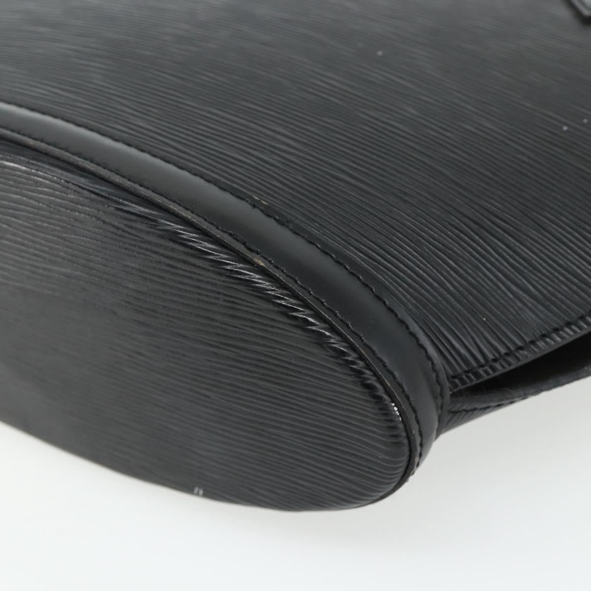 LOUIS VUITTON Epi Saint Jacques Hand Bag Black M52272 LV Auth 175051