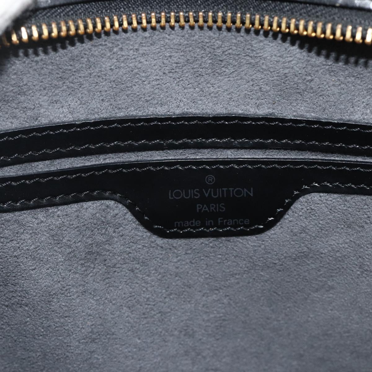LOUIS VUITTON Epi Saint Jacques Hand Bag Black M52272 LV Auth 175051