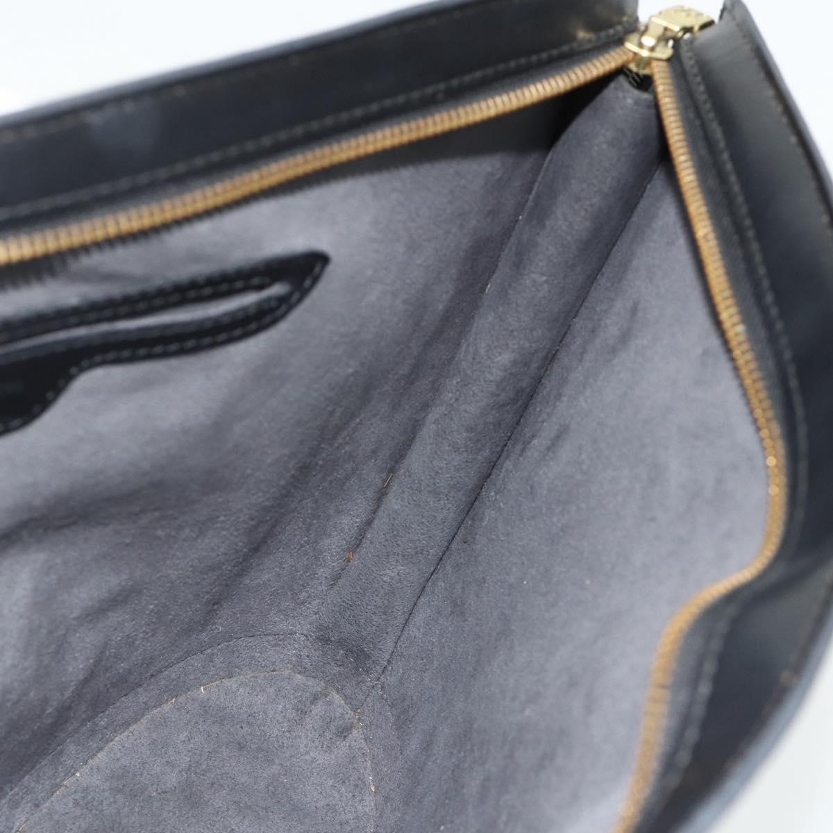 LOUIS VUITTON Epi Saint Jacques Hand Bag Black M52272 LV Auth 175051