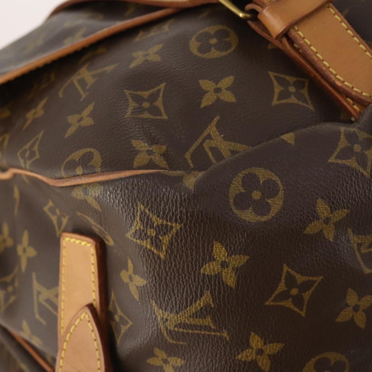 LOUIS VUITTON Monogram Saumur 43 Shoulder Bag M42252 LV Auth 175074A