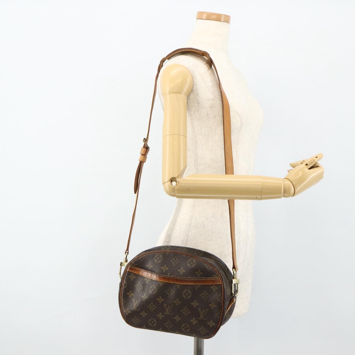 LOUIS VUITTON Monogram Blois Shoulder Bag M51221 LV Auth 175076