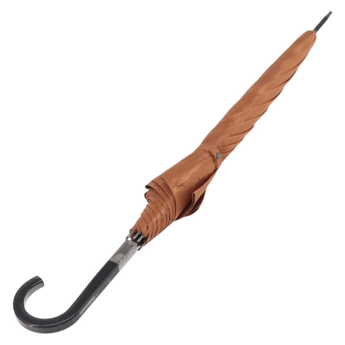 SAINT LAURENT Umbrella Nylon Orange Auth 175080M
