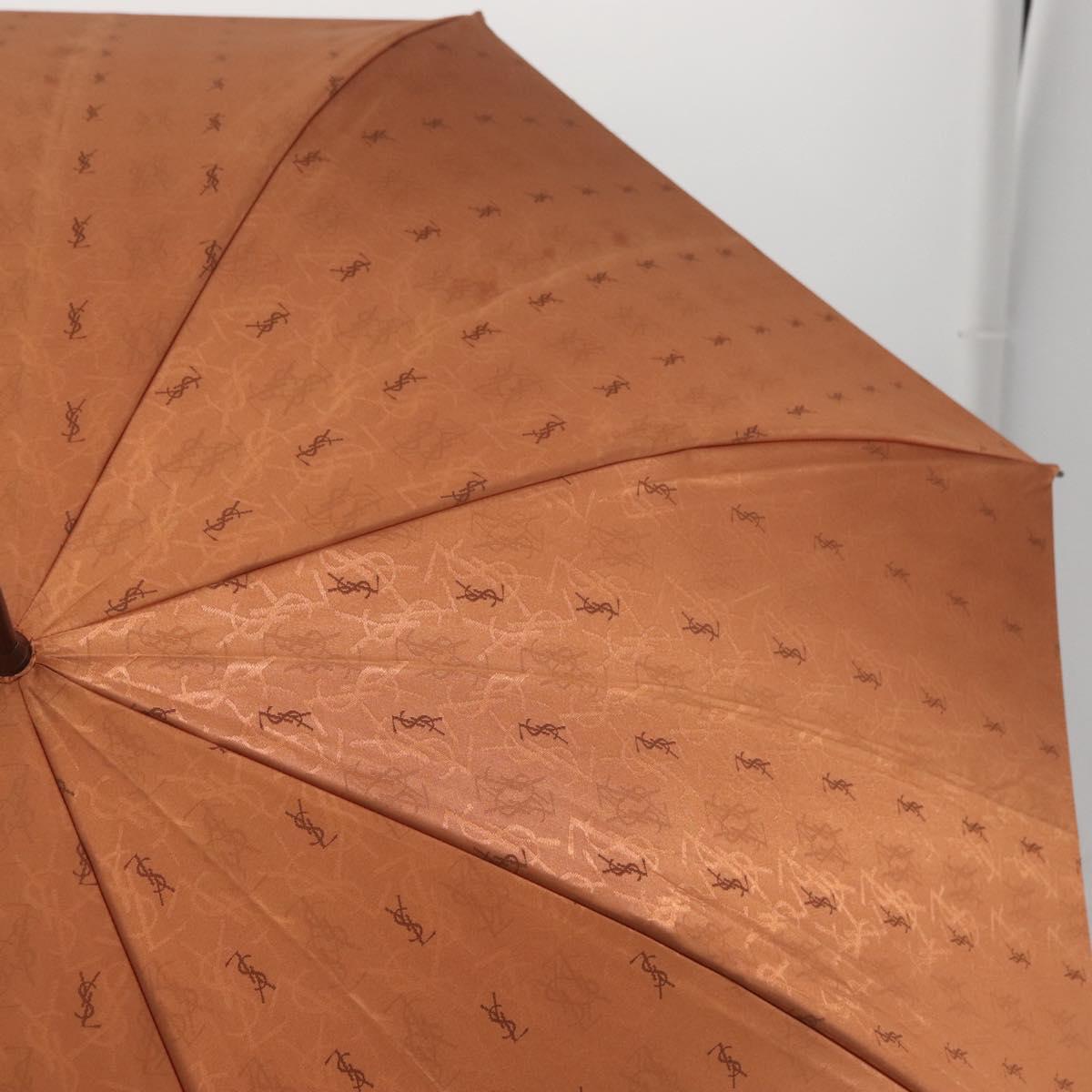 SAINT LAURENT Umbrella Nylon Orange Auth 175080M