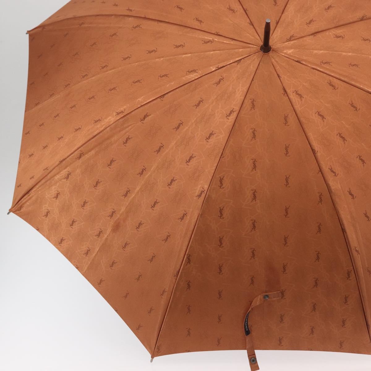 SAINT LAURENT Umbrella Nylon Orange Auth 175080M