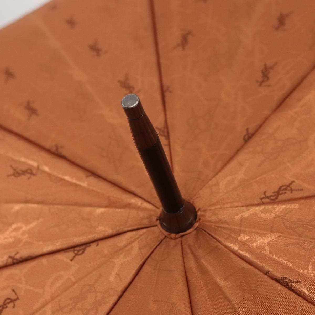 SAINT LAURENT Umbrella Nylon Orange Auth 175080M