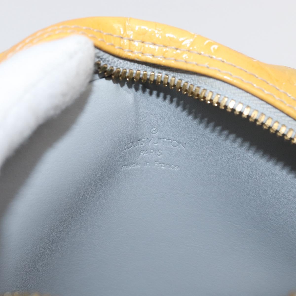 LOUIS VUITTON Monogram Vernis Wooster Shoulder Bag Gris M91036 LV Auth 175082
