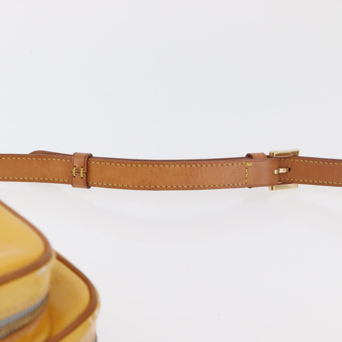 LOUIS VUITTON Monogram Vernis Wooster Shoulder Bag Gris M91036 LV Auth 175082