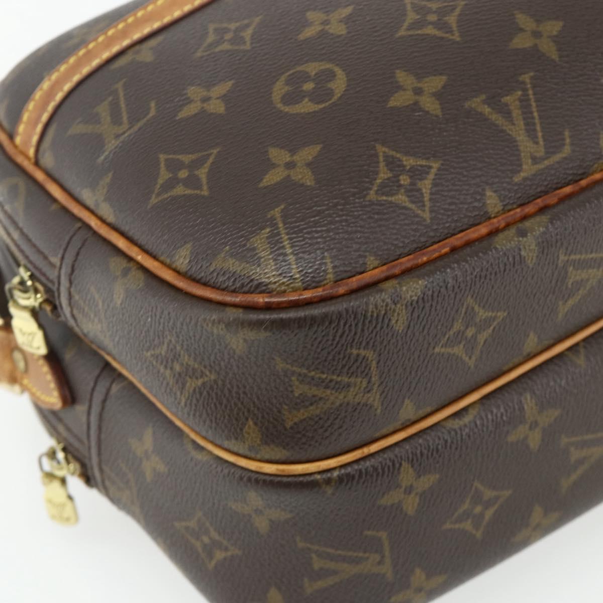 LOUIS VUITTON Monogram Reporter PM Shoulder Bag M45254 LV Auth 175084