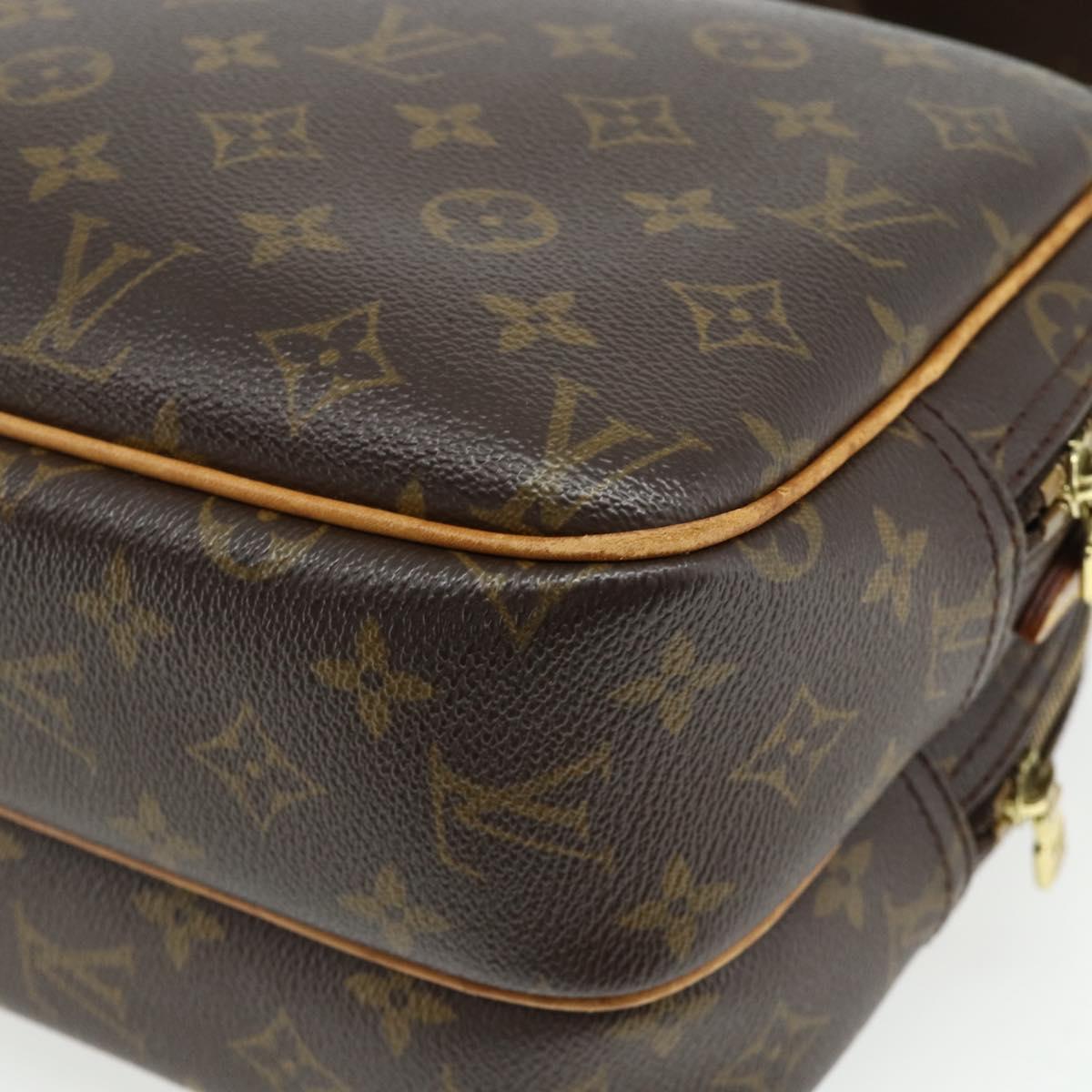 LOUIS VUITTON Monogram Reporter PM Shoulder Bag M45254 LV Auth 175084