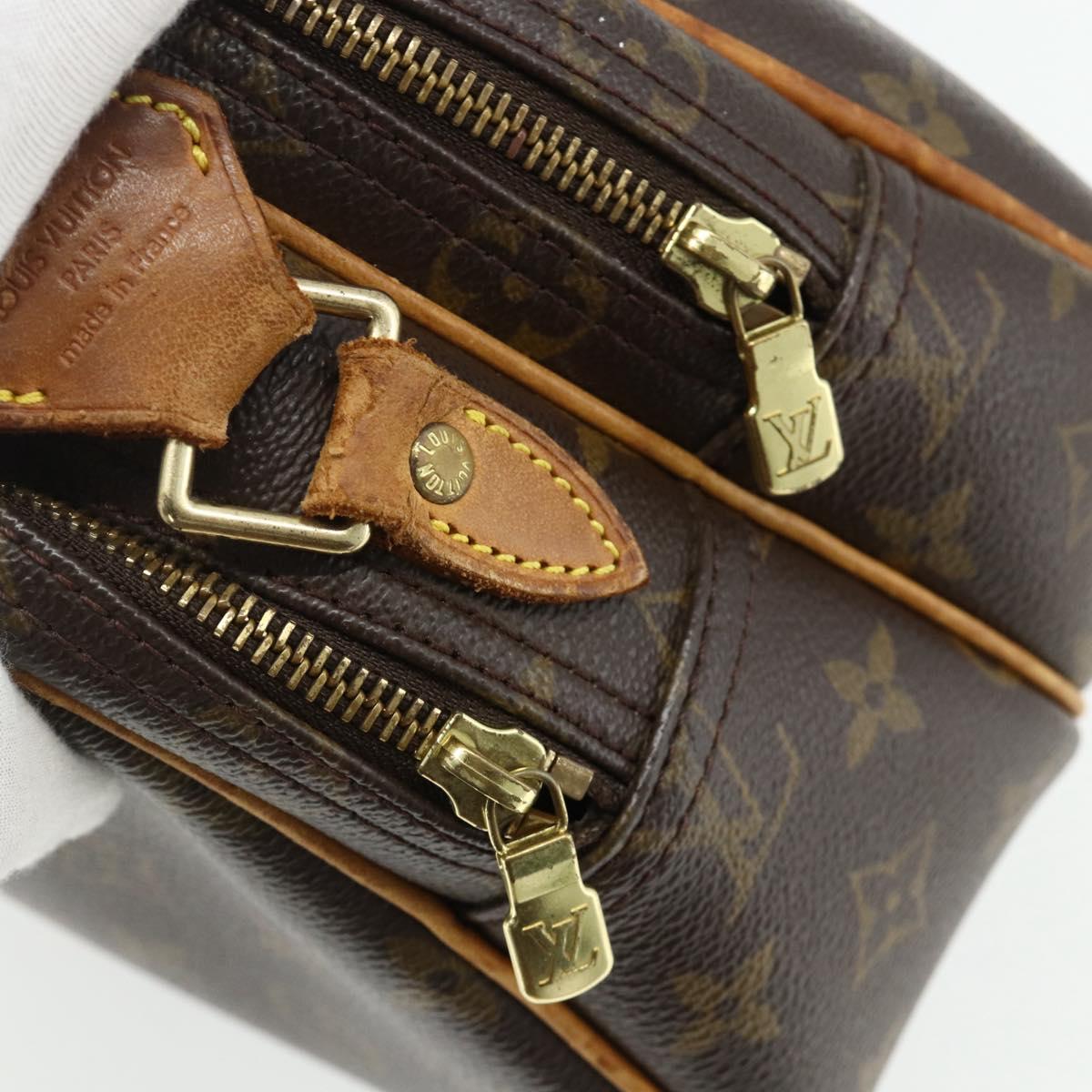 LOUIS VUITTON Monogram Reporter PM Shoulder Bag M45254 LV Auth 175084
