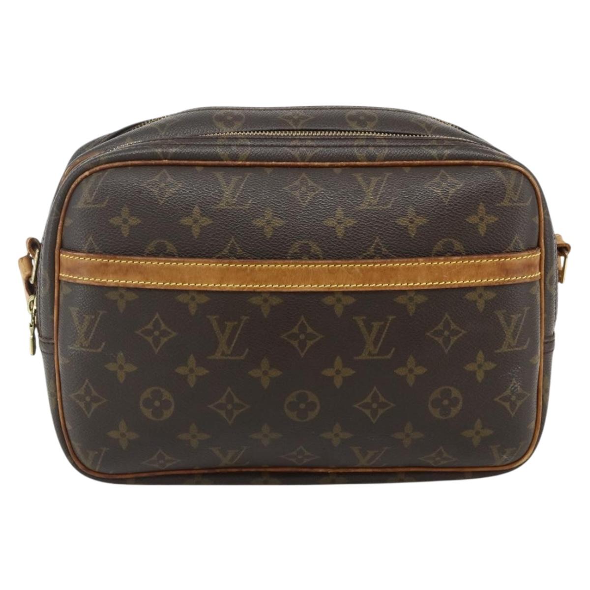 LOUIS VUITTON Monogram Reporter PM Shoulder Bag M45254 LV Auth 175084