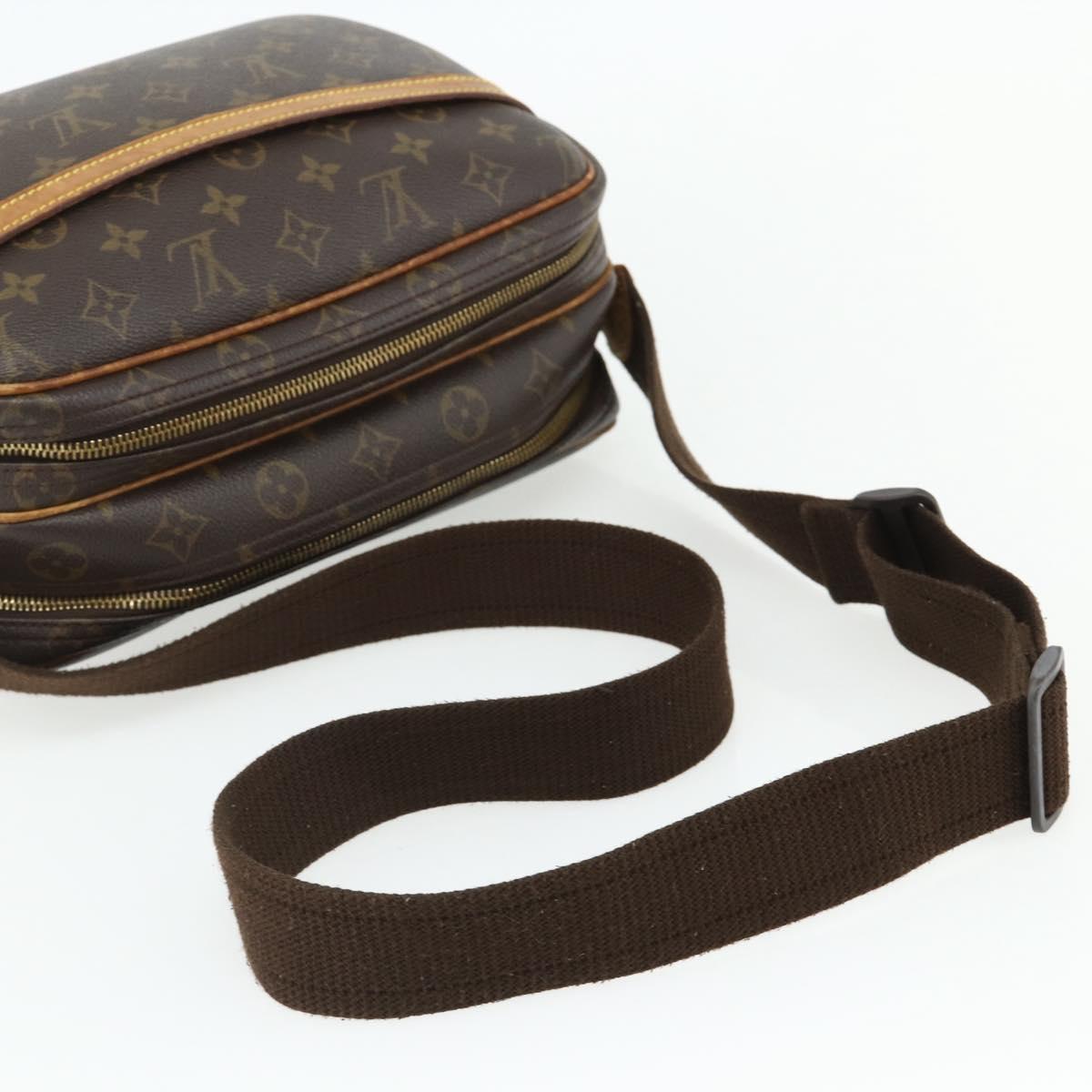 LOUIS VUITTON Monogram Reporter PM Shoulder Bag M45254 LV Auth 175084