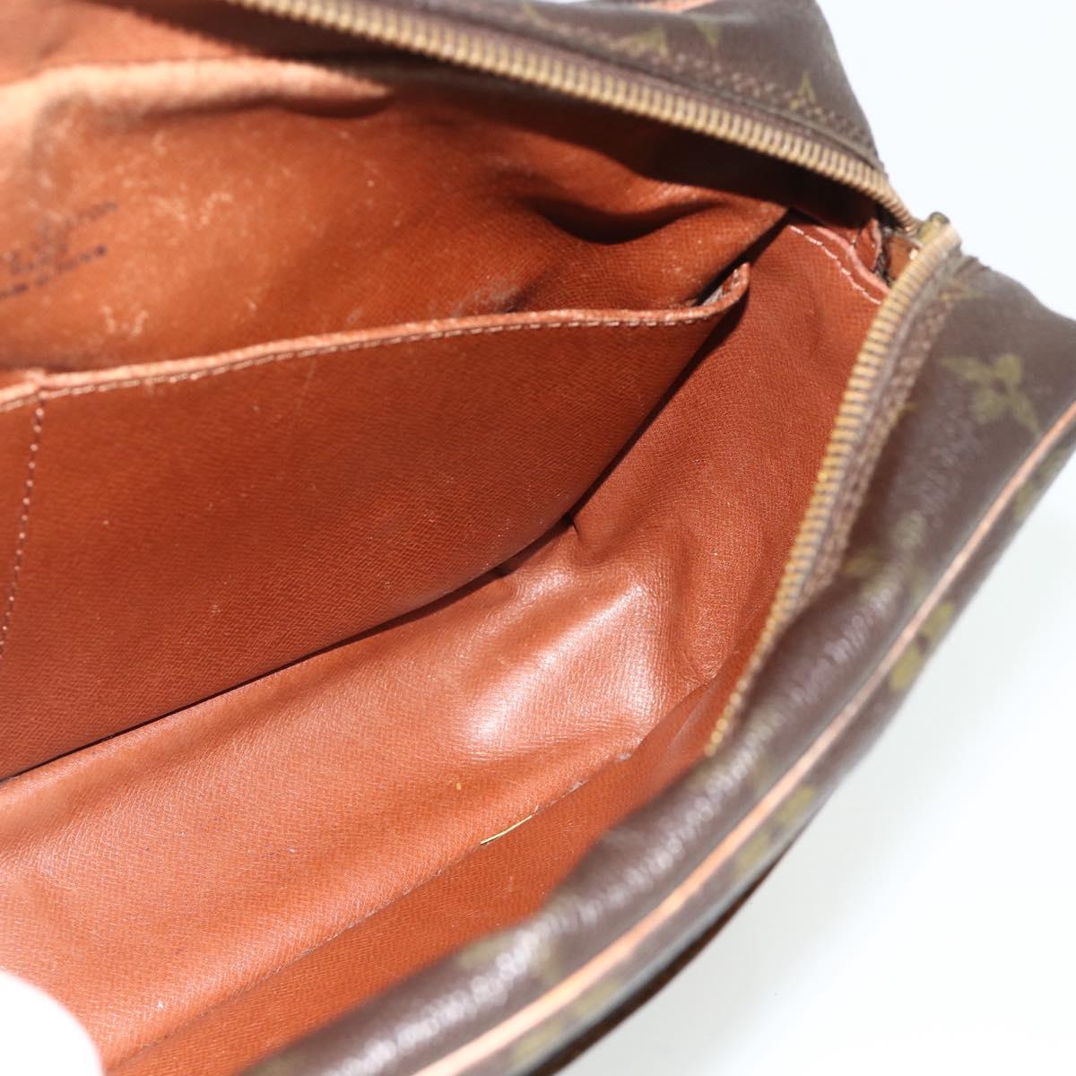 LOUIS VUITTON Monogram Compiegne 28 Clutch Bag M51845 LV Auth 175116