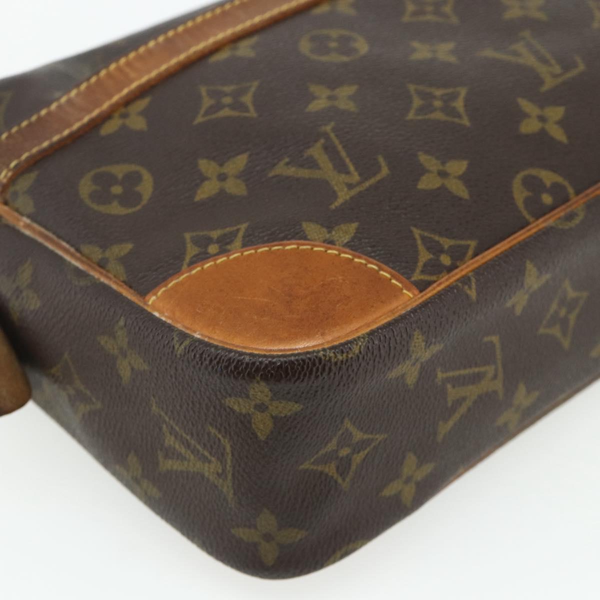LOUIS VUITTON Monogram Compiegne 28 Clutch Bag M51845 LV Auth 175116