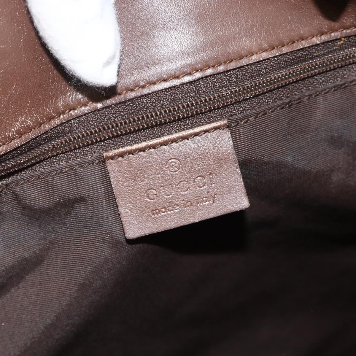 GUCCI GG Canvas Tote Bag Pink Gold 002 1093 1705 Auth 175339